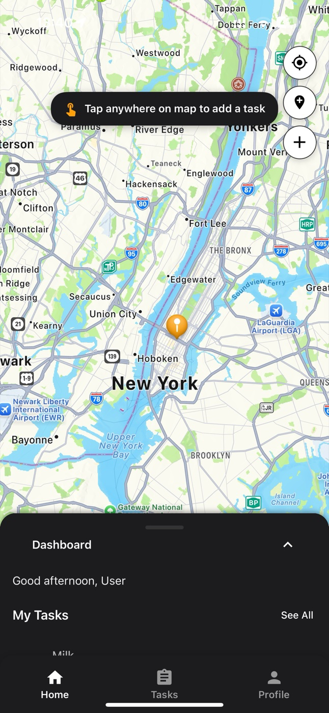Pindo app map interface